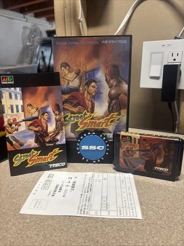Sega Mega Drive Street Smart CIB