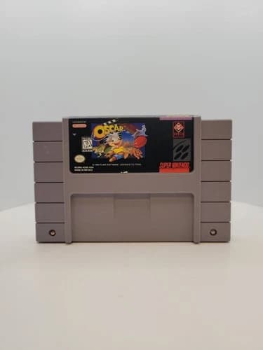 Oscar Super Nintendo SNES Authentic Tested And Working Cartridge Only