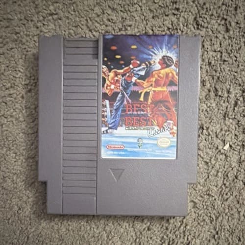 Best of the Best: Championship Karate Nintendo NES Fighting Game Electro Brain