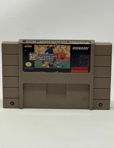 International Superstar Soccer Deluxe Super Nintendo Entertainment System SNES