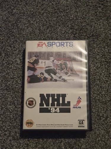NHL '94 Sega Genesis With Manual CIB