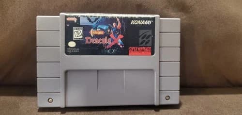 CASTLEVANIA: DRACULA X SNES VIDEO GAME VERY RARE!