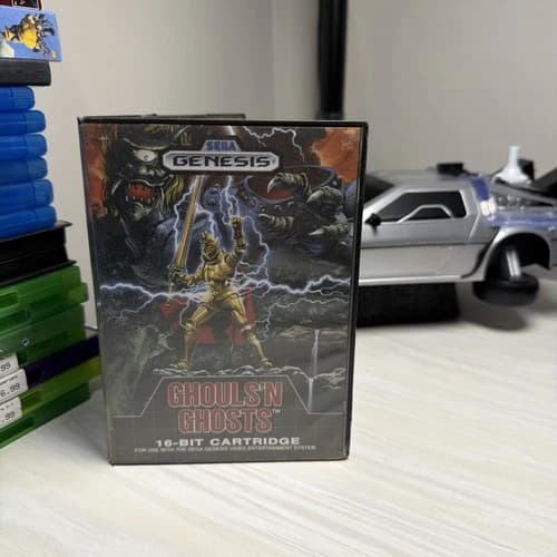 * Ghouls 'n Ghosts (Sega Genesis, 1989) Complete CIB