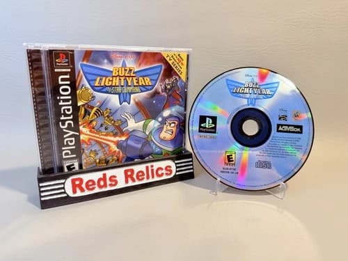 Buzz Lightyear of Star Command (Sony PlayStation 1 PS1, 2000) CIB Excellent