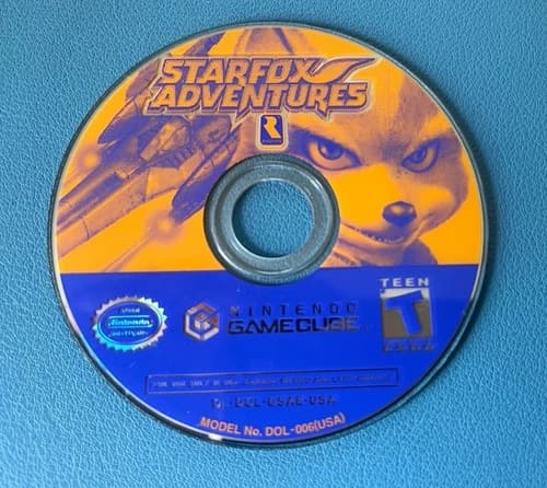 Star Fox Adventures (Nintendo GameCube, 2002) Disc Only