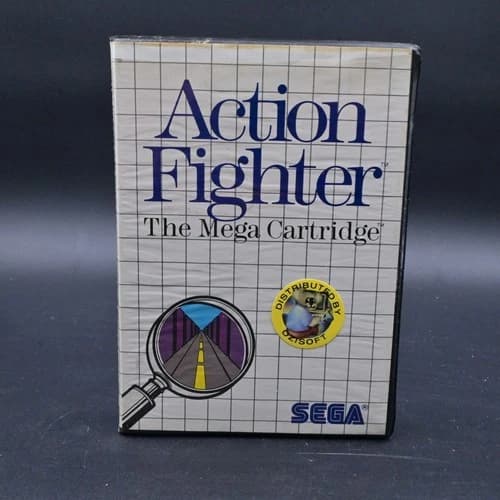 Sega Action Fighter The Mega Cartridge Video Game For Sega Master System