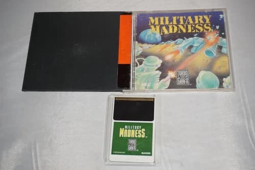 Military Madness (Turbo Grafx 16 tg16) Complete in Case Turbografx
