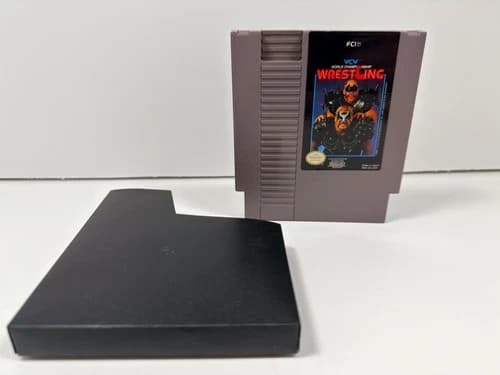 WCW World Championship Wrestling Nintendo Entertainment System 1989 NES tested
