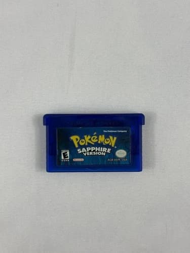 Pokemon Sapphire Version (Game Boy Advance, 2003) Tested - Authentic