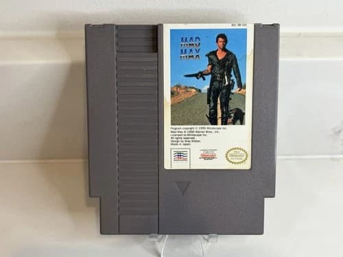 Mad Max - 1990 NES Nintendo Game - Cart Only - TESTED!