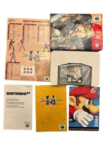 Killer Instinct Gold N64 Complete in Box (Nintendo 64, 1997) CIB++