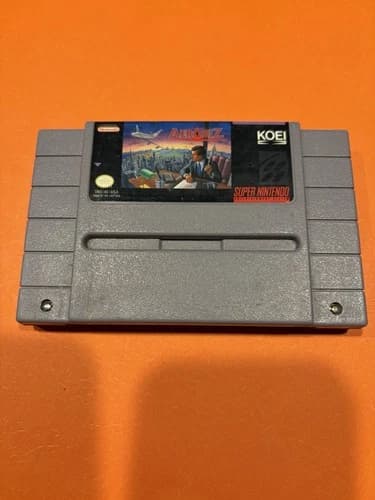 Aerobiz SNES Super Nintendo Game Authentic