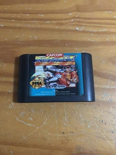 Street Fighter II Special Champion Edition Sega Genesis Used Cartridge Only