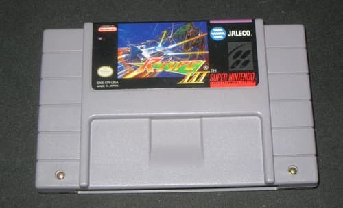 R-Type III for SNES .Authentic. Clean/Tested Super Nintendo. Rare Shooter.