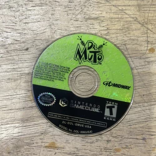 Dr. Muto (Nintendo GameCube) Game Disc Only