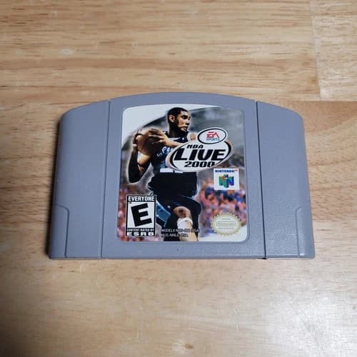 Nba Live 2000 N64 Nintendo 64 - Tested