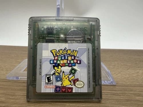 Pokemon Puzzle Challenge Nintendo Gameboy Color - Tested