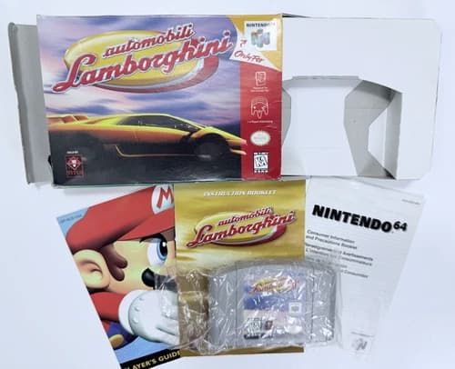 Automobili Lamborghini Nintendo 64 (N64) CIB Complete In Box - tested
