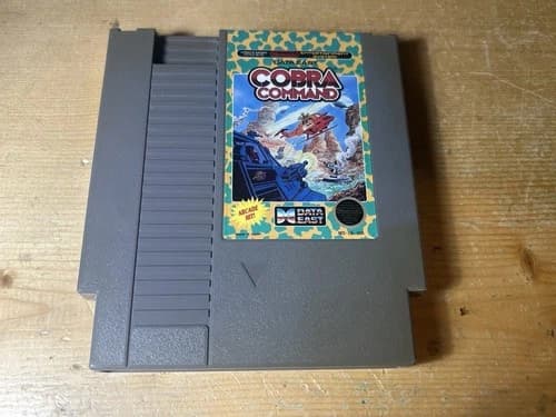 Cobra Command (Nintendo NES) Authentic Cartridge Only Tested Cleaned Working