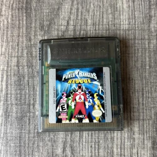 Power Rangers: Lightspeed Rescue (Nintendo Game Boy Color, 2000) Tested