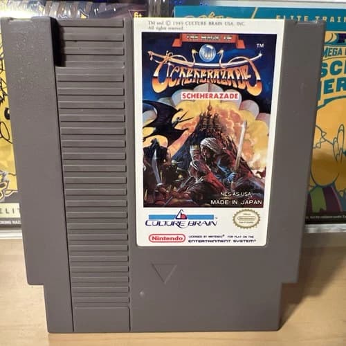 The Magic of Scheherazade Nintendo NES