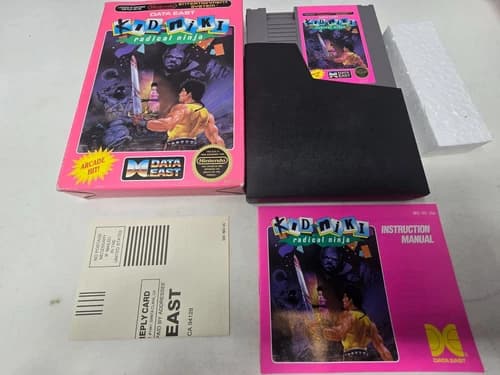 Kid Niki Radical Ninja NES Complete CIB with Box and Manual (Nintendo) Data East