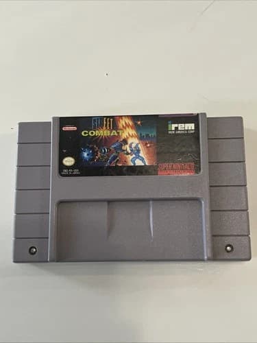 Street Combat SNES (Super Nintendo, 1993) Game Cartridge Only