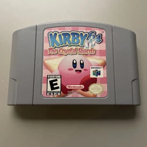 Kirby 64: The Crystal Shards (Nintendo 64, N64 2000) Genuine Authentic Tested