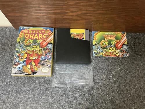 Bucky O'Hare (Nintendo Entertainment System, NES 1992) Complete In Box