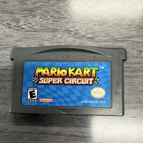 Nintendo Mario Kart: Super Circuit Nintendo Game Boy Advance GBA - Tested