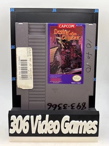 Destiny of an Emperor Nintendo NES Game Cart Only Tested