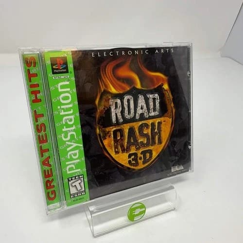 Road Rash 3D (Sony PlayStation 1 PS1, 1998)