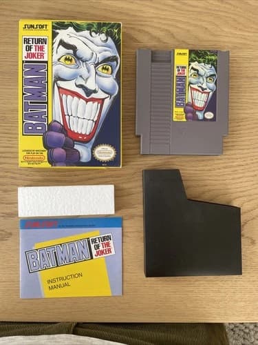 Batman Return Of The Joker NES CIB