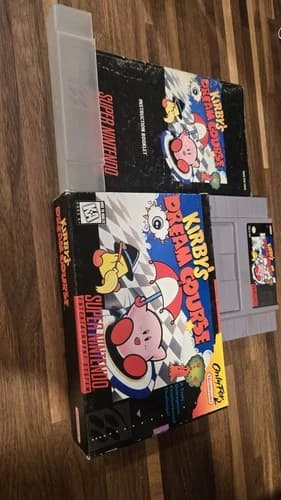 Kirby's Dream Course Super NES Nintendo SNES Complete in Box Video Game