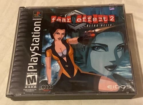 Fear Effect 2 : Retro Helix (Sony PlayStation 1, 2001) PS1 Game CIB
