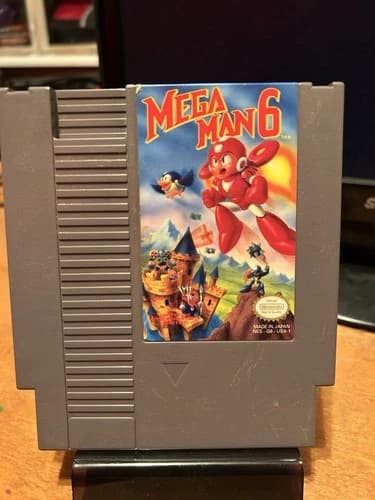 Mega Man 6 Nintendo NES 1994. Cartridge Only. Tested And Working.