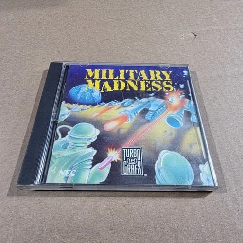 Military Madness (Turbografx-16) Complete, CIB, Tested And Working