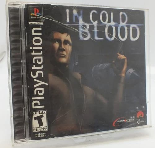 In Cold Blood (2001) Sony Playstation 1 PS1 Game - 2 Disc - Tested And Working