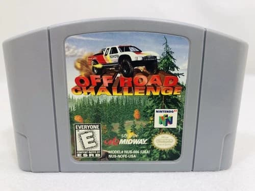 Off Road Challenge (Nintendo 64 N64, 1998) Authentic Cartridge Only TESTED