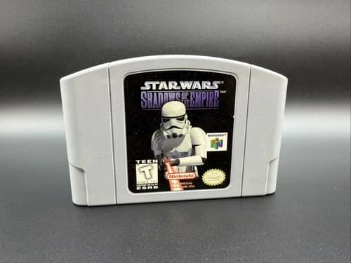 Star Wars: Shadows of the Empire Nintendo 64, 1996 Cleaned Tested Authentic N64