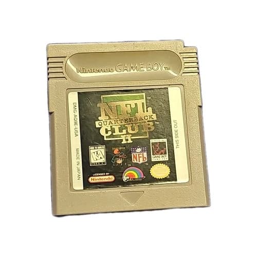 NFL Quarterback Club II (Nintendo Gameboy, 1995) Authentic | Tested | Works | OG