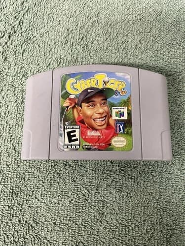 Cyber Tiger (Nintendo 64, 1999) N64 Authentic Cartridge Only