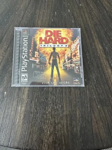 PlayStation 1 PS1 Game Die Hard Trilogy 2 Viva Las Vegas CIB Complete In Box