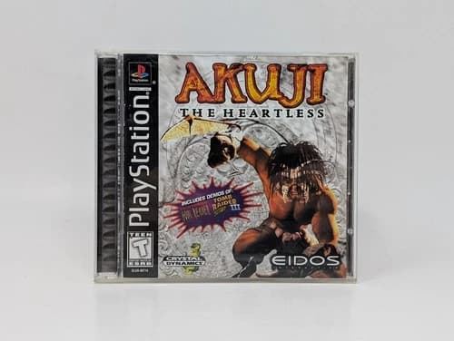 Akuji The Heartless (Playstation 1 PS1, 1998) - CIB Complete