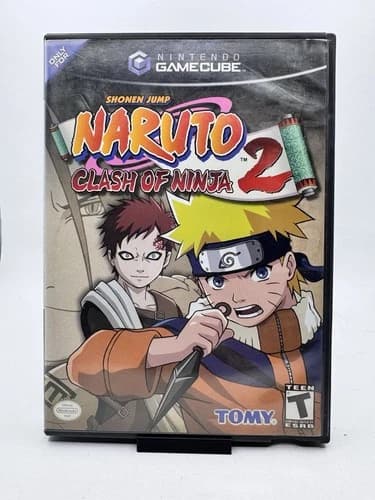 Naruto: Clash of Ninja 2 (Nintendo GameCube) [CIB] Tested Working