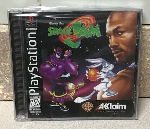 Warner Bros Space Jam For Original Sony Playstation 1 System 1997