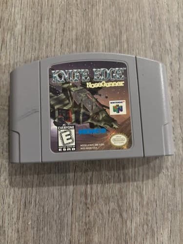 Knife Edge Nose Gunner (Nintendo 64 N64, 1998)