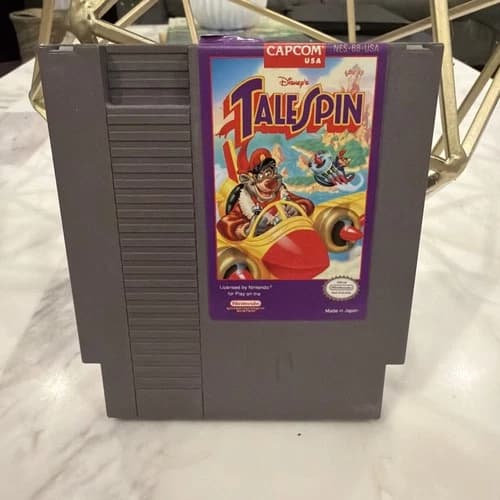Disneys TaleSpin NES 1991 Cartridge Tested Authentic