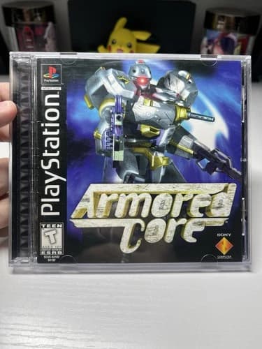 Armored Core Playstation 1 PS1 Black Label CIB TESTED