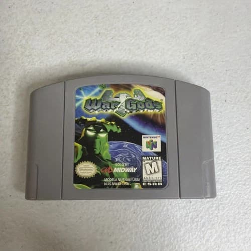 War Gods Nintendo 64 N64 Vintage 1997 Video Game Cartridge Only